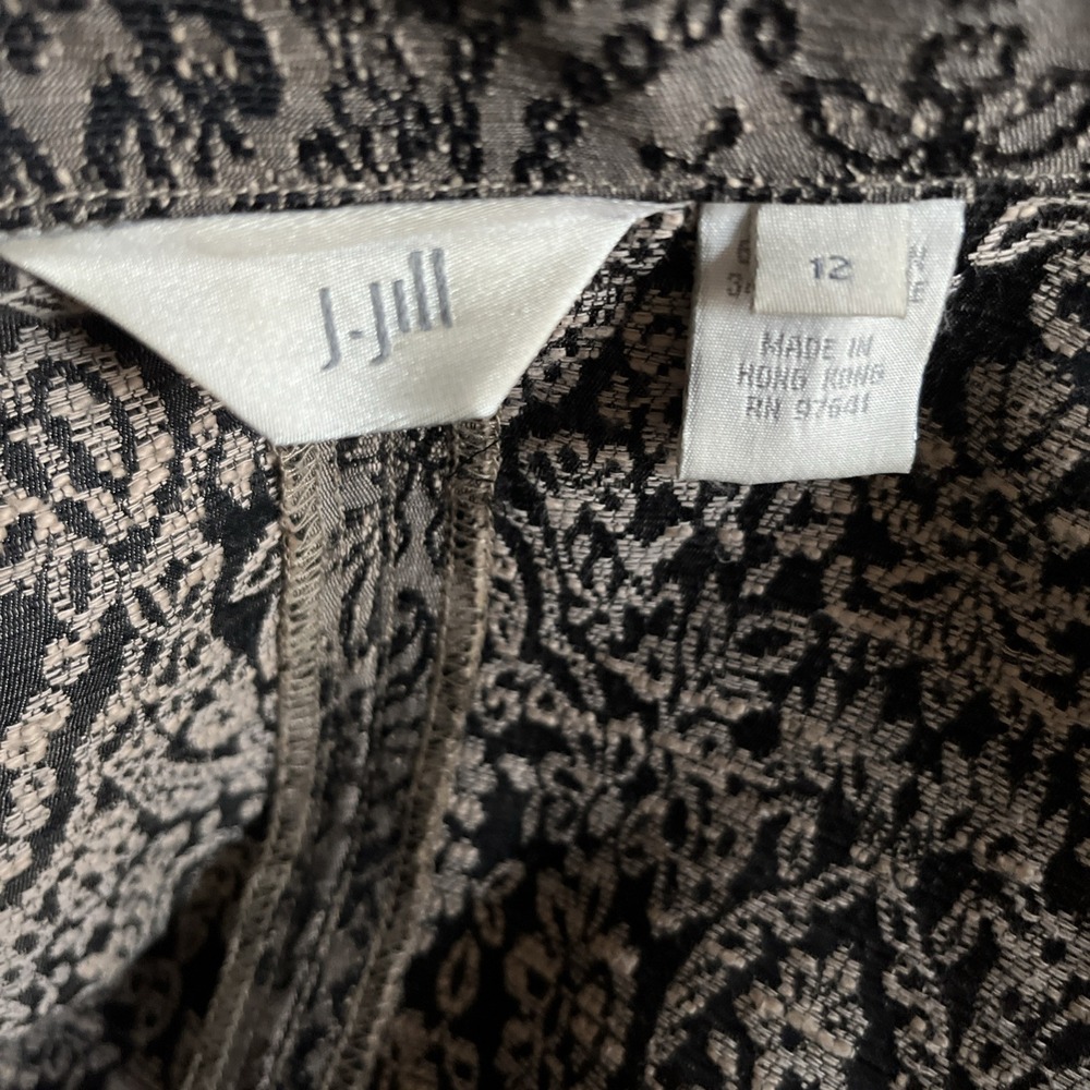 J.Jill Womens Blazer Size L 12 Holiday Party‎ Designer Evening Wear - Picture 3 of 13